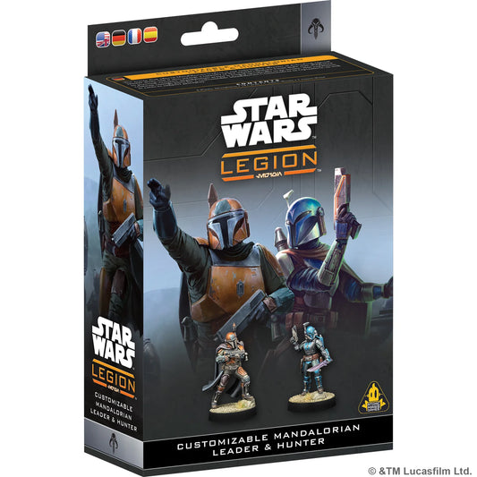 Customisable Mandalorian Leader and Hunter