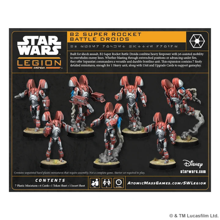 Star Wars Legion - B2 Super Battle Droid Rocket Troopers