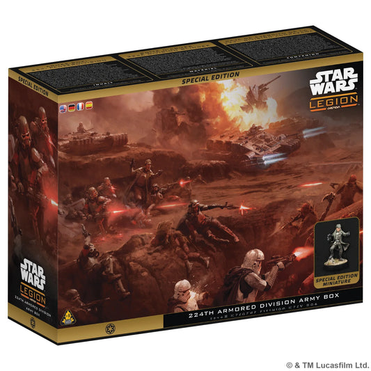 Star Wars Legion: Mimban 224th Mudtrooper Special Editon Army Box