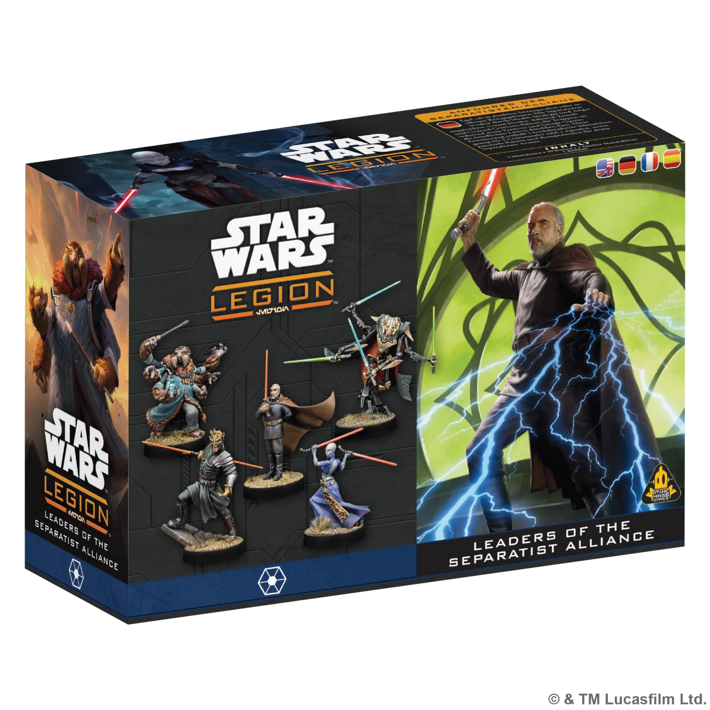 Star Wars Legion - Leaders of the Separatists Alliance