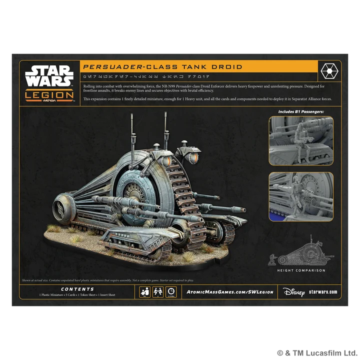 Star Wars Legion - Persuader Class Tank Droid