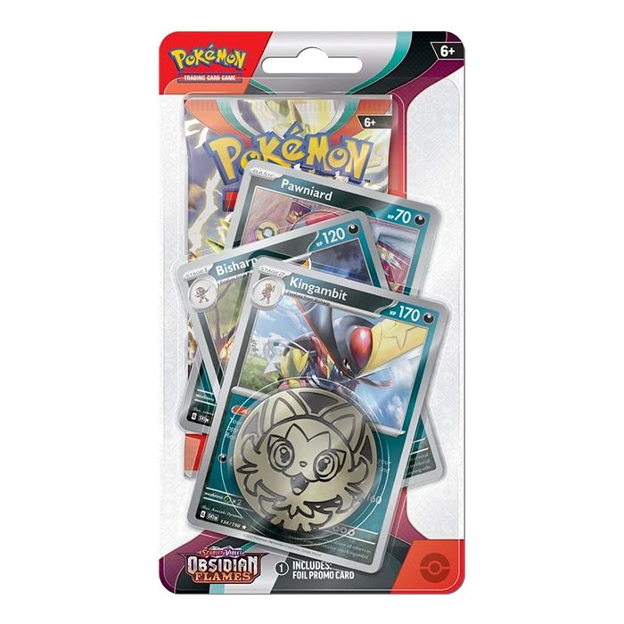 Pokemon: Obsidian Flames Checklane Display (Kingambit)