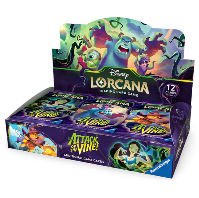 Disney Lorcana Attack of the Vine Booster Box