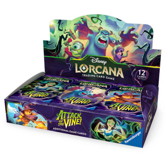 Disney Lorcana Attack of the Vine Booster Box