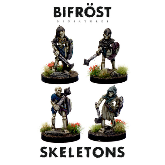 Skeletons with Axes and Maces