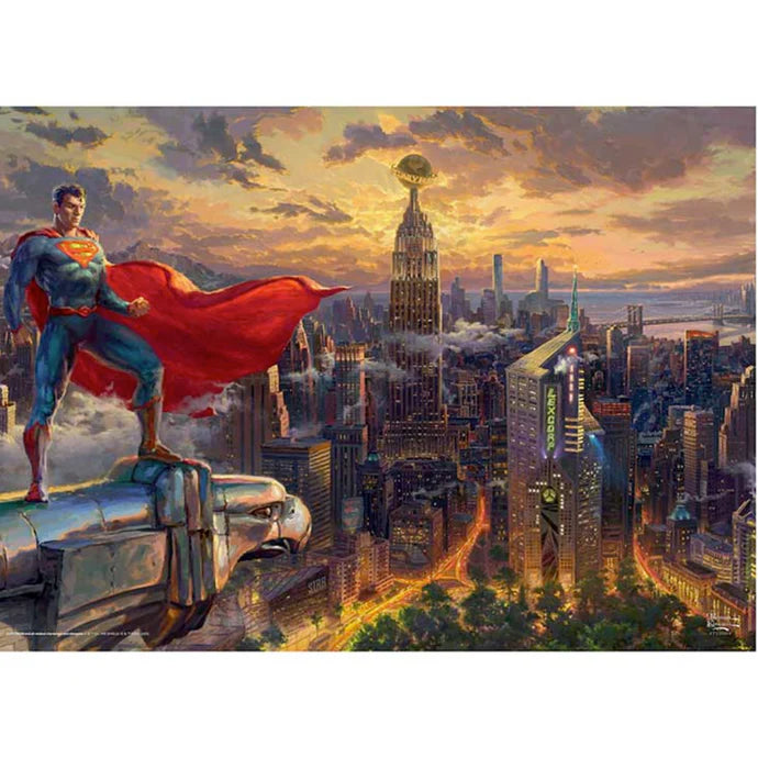 Thomas Kinkade: Superman Protector of Metropolis (1000pc)