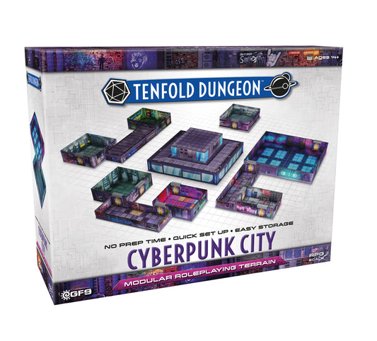 Cyberpunk City - Tenfold Dungeon