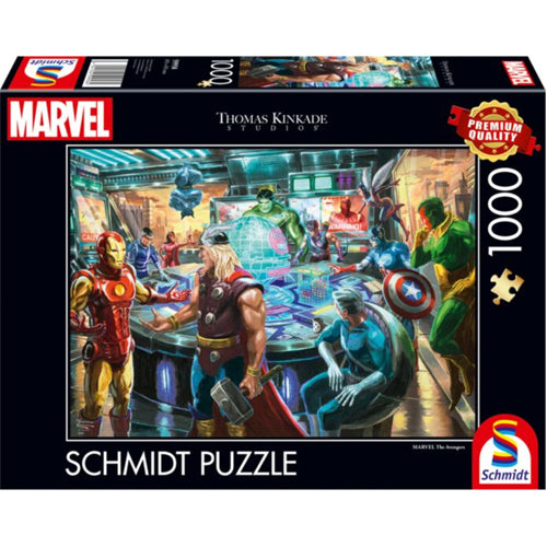 Thomas Kinkade: Marvel The Avengers (1000pc)