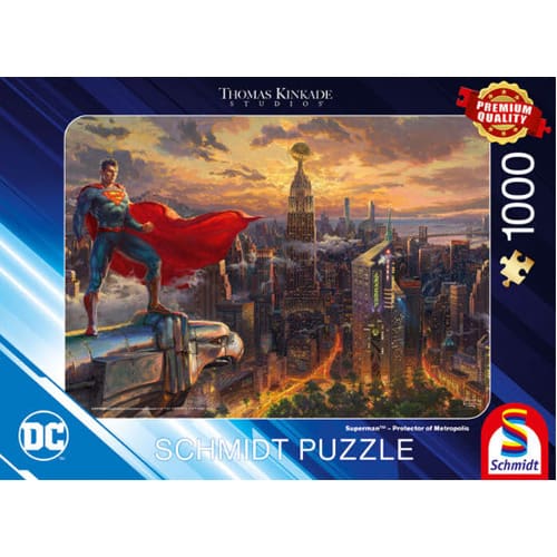 Thomas Kinkade: Superman Protector of Metropolis (1000pc)