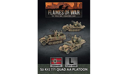 GBX159: SdKfz 7/1 Quad AA Platoon