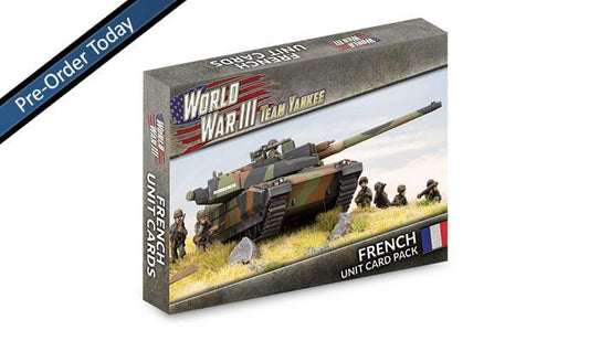 WW3-09F: French Unit Card Pack