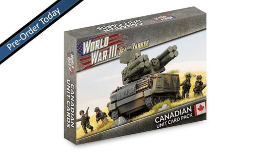 WW3-09C: Canadian Unit Card Pack