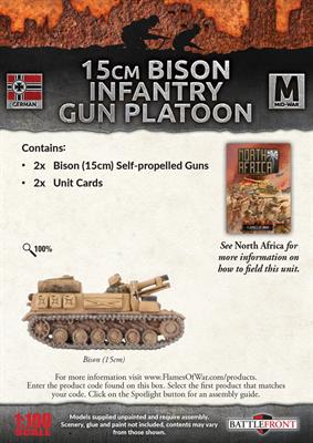 GBX186: 15cm Bison Infantry Gun Platoon