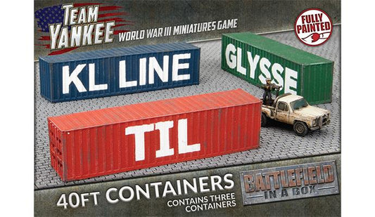 BB251: 40ft Shipping Containers