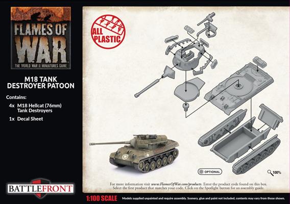 UBX93: M18 Hellcat Tank Destroyer Platoon