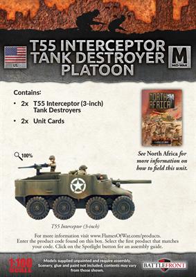 UBX97: T55 Interceptor Tank Destroyer Platoon