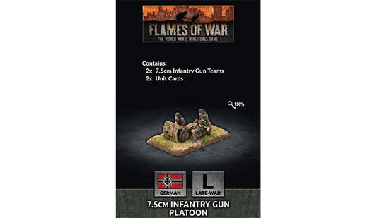 GE579: 7.5cm Infantry Gun Platoon