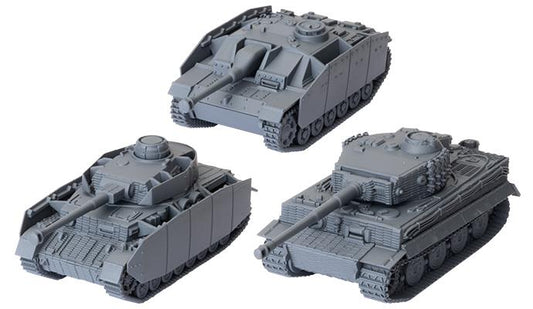 WOT62 - German Tank Platoon (Panzer IV H, Tiger I, StuG III G)