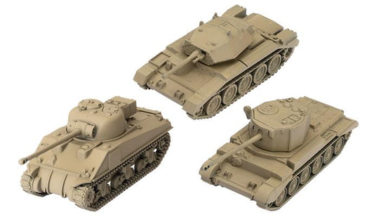 WOT69 - U.K. Tank Platoon (Crusader, Sherman VC Firefly, Challenger)