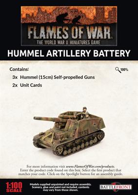 GBX158: Hummel Artillery Battery