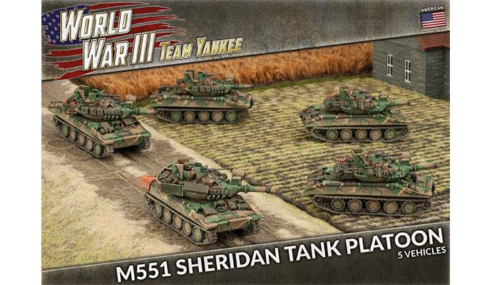 TUBX17: M551 Sheridan Tank Platoon