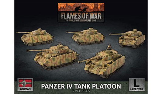 GBX142: Panzer IV Tank Platoon