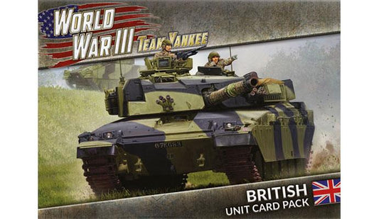 WW3-02U: British Unit Card Pack