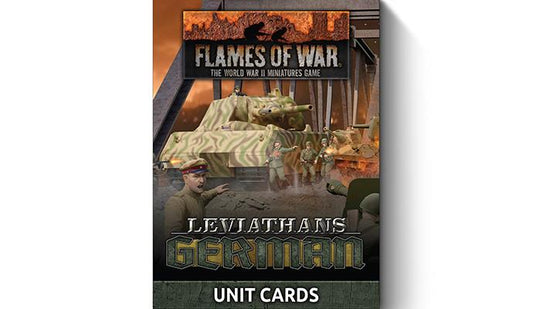 FW276GU: Late War Leviathans: German Unit Cards