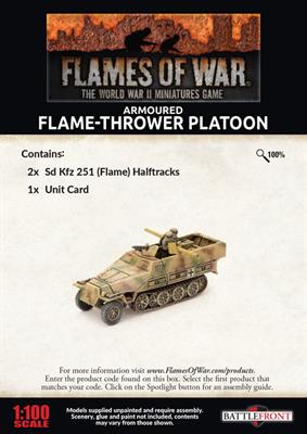 GBX156: Sdkfz 251 Flamethrower Platoon