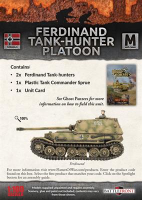 GBX127: Ferdinand Tank-Hunter Platoon