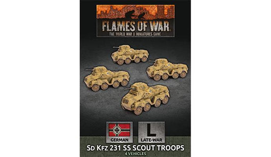 GBX154: SdKfz 231 SS Scout Troops