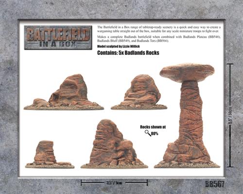 BB567: Badlands Pillars