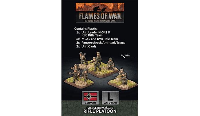 GE768: Fallschirmjager Rifle Platoon