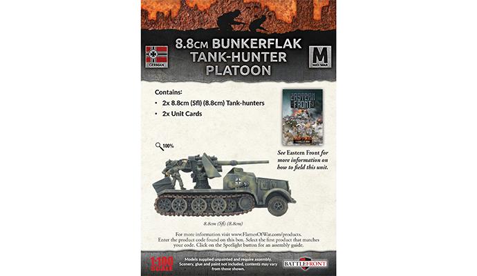 GBX187: 8.8cm Bunkerflak Tank-Hunter Platoon