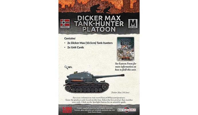 GBX190: Dicker Max Tank-Hunter Platoon