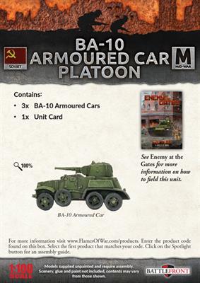 SBX46: BA-10 Armoured Car Platoon