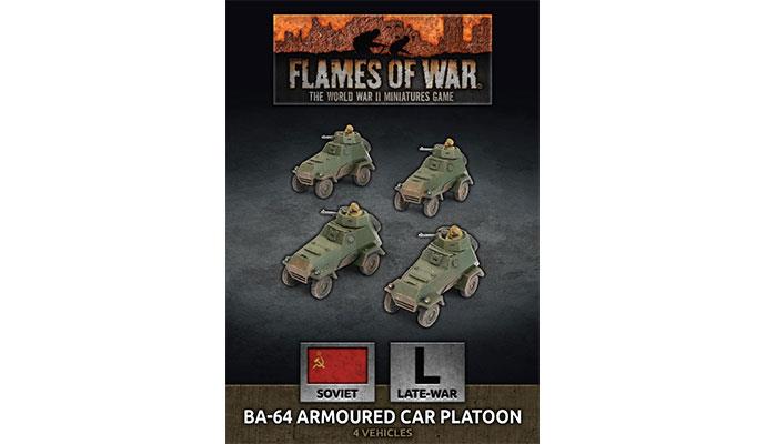 SBX76: BA-64 Armoured Car Platoon