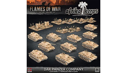 GEAB22: DAK Panzer Company Starter Set