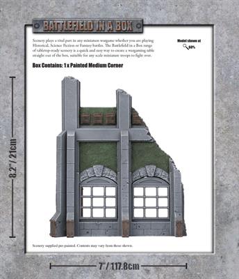 BB589: Gothic Industrial Medium Corner
