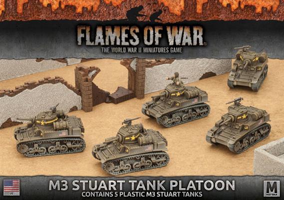 UBX56: M3 Stuart Tank Platoon