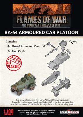 SBX76: BA-64 Armoured Car Platoon