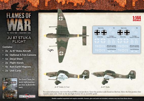 GBX120: Ju-87 Stuka Flight