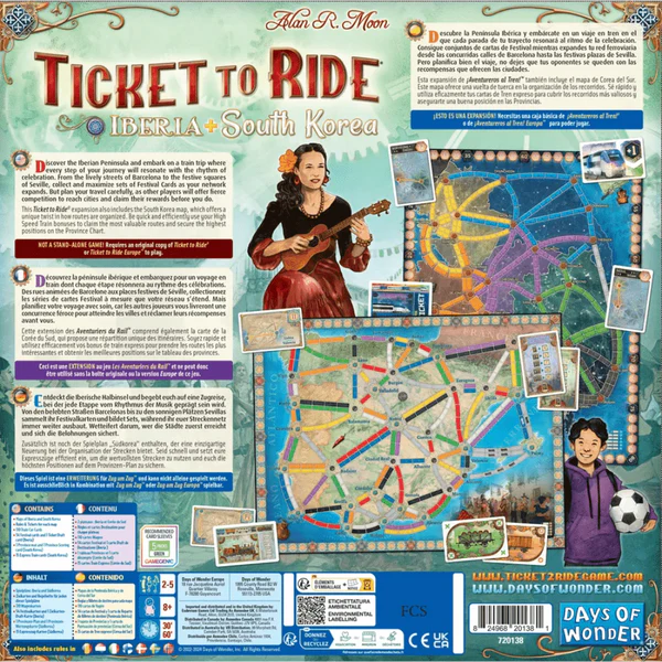 Ticket to Ride - Iberia & South Korea