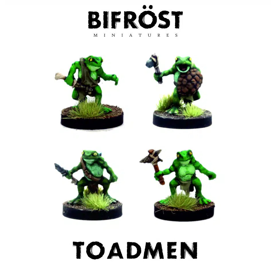Toadmen with Hand Weapons
