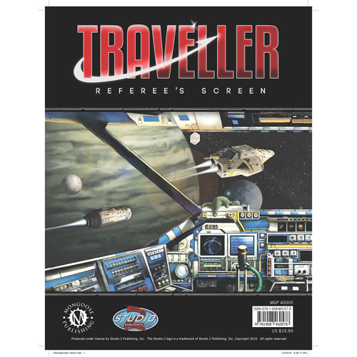 Traveller RPG Referee’s Screen (2016 Edition)