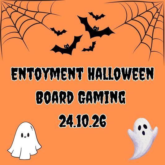 24.10.26 Entoyment Halloween Board Gaming!