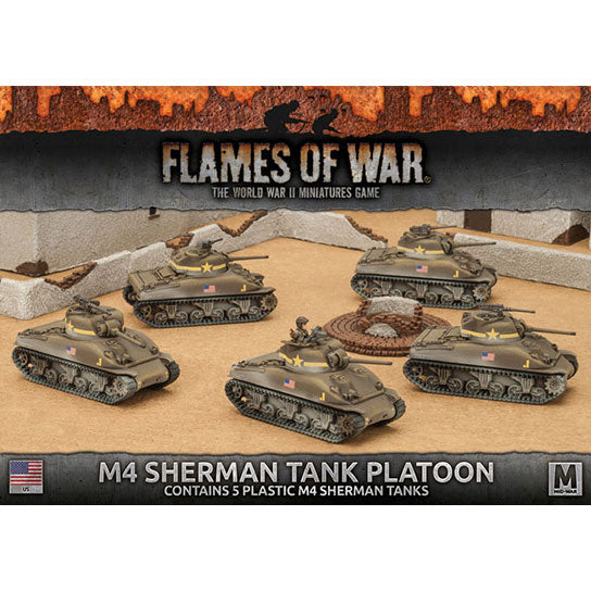 UBX55: M4 Sherman Tank Platoon