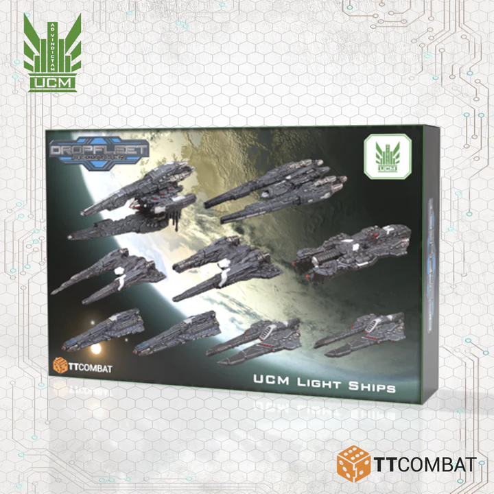 Dropfleet Commander: UCM Light Ships
