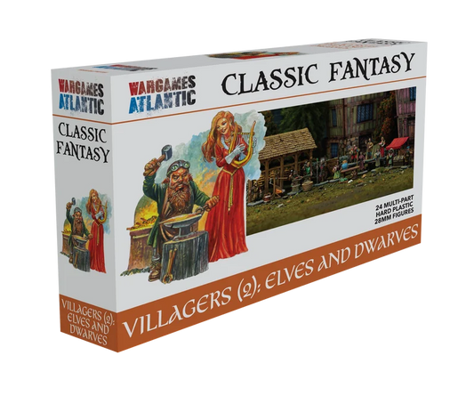 Villagers (2): Elves & Dwarves - Wargames Atlantic