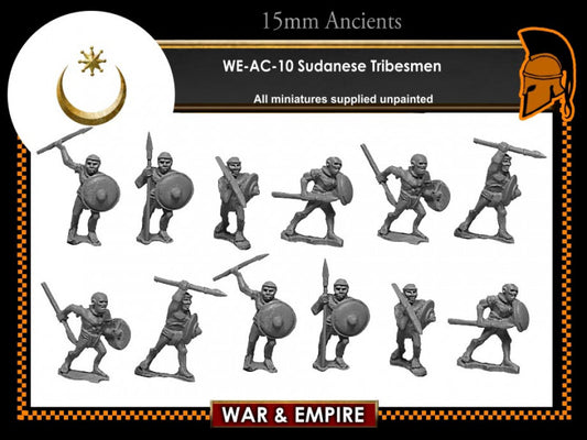 WE-AC10: Sudanese Tribesmen with Spears